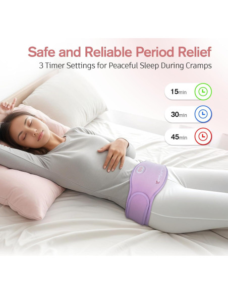 Almohadilla Calentadora Portátil Comfytemp Doble Zona 5000mAh