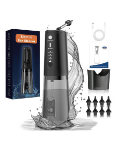 Kit Eléctrico de Limpieza de Oídos Jura IPX7 8 Piezas