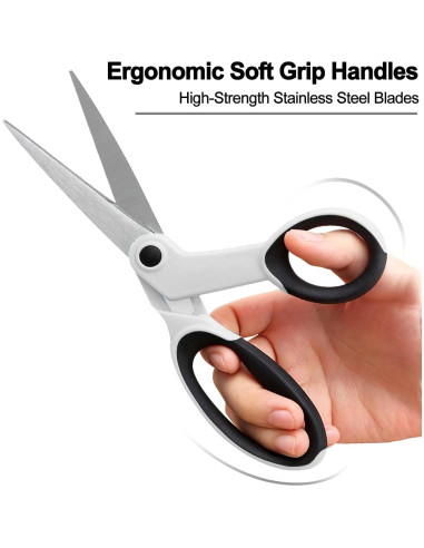 Juego de Tijeras de Costura SCAIKTIG 4 Piezas Acero Inoxidable