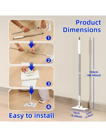 Mopa Barrendero Sin Tocar INWEJIA Multi Superficie 348g