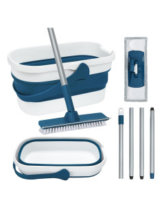 Juego de Mopa y Cubo Plegable TrueYee 9.5L Microfibra