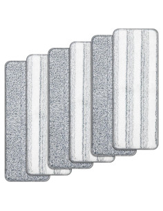 6 Piezas Almohadillas de Reemplazo para Mopa Vosante 20x12 cm