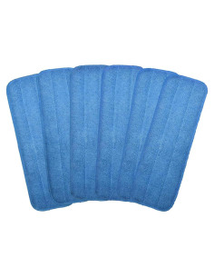 Paños de Mopa de Microfibra AILELAN 18" Reutilizables 6 Pzas