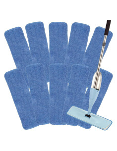 Cabezas de Mopa de Microfibra 45x14 cm LOSYHU - Paquete 10