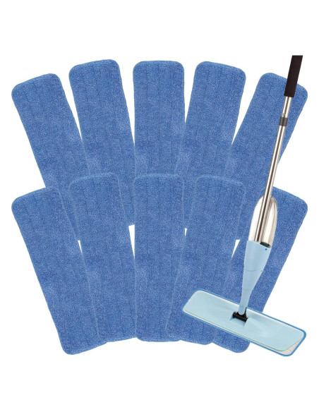 Cabezas de Mopa de Microfibra 45x14 cm LOSYHU - Paquete 10