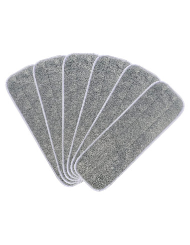 Paños de Repuesto para Mopas JOYHAA 41.91x13.97 cm 6 Pzas