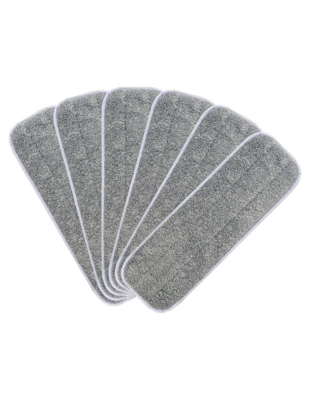 Paños de Repuesto para Mopas JOYHAA 41.91x13.97 cm 6 Pzas