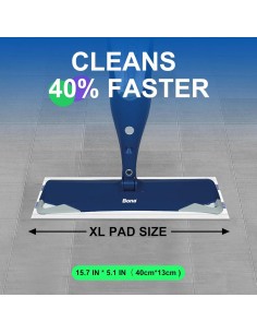 Paños de Microfibra Desechables YHOVID para Mopas 40-46 cm 2