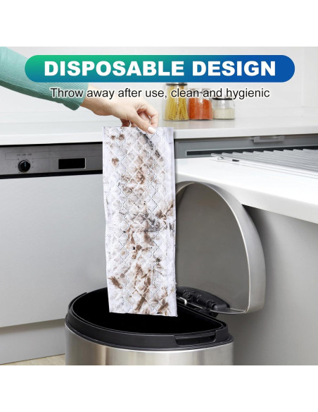 Paños de Microfibra Desechables YHOVID para Mopas 40-46 cm