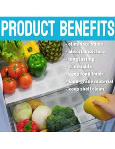 Desodorante Refrigerador Aeribbon 1 Cuenta Eliminador Olores 2