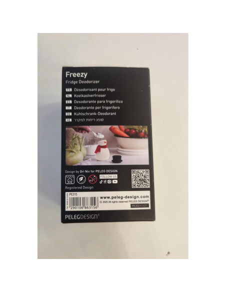 Desodorante de Refrigerador Peleg Design Freezy - Bicarbonato de Sodio