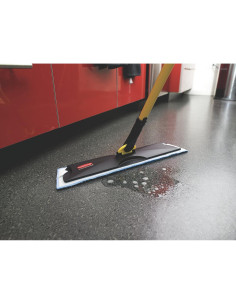 Cabezal de Mopa Húmeda Microfibra Rubbermaid 45,72 cm Azul 2