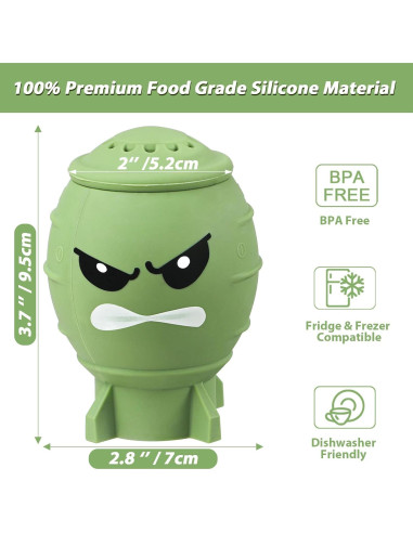 Desodorante de Nevera Koluti Fun Guy Silicona Reutilizable