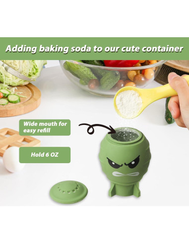 Desodorante de Nevera Koluti Fun Guy Silicona Reutilizable