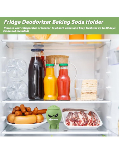 Desodorante de Nevera Koluti Fun Guy Silicona Reutilizable