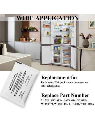 Conservador FreshFlow Funmit W10346771A - 3 Paquetes