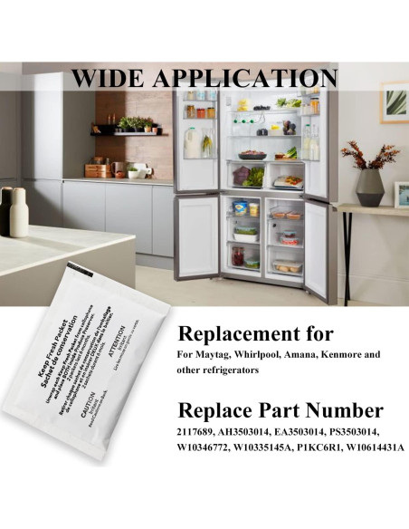 Conservador FreshFlow Funmit W10346771A - 3 Paquetes