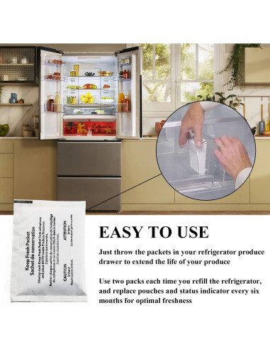 Conservador FreshFlow Funmit W10346771A - 3 Paquetes