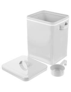 Contenedor de Almacenamiento Hermético Amosfun 7L Blanco 2