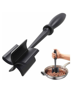 Machacador de Carne Nylon Resistente al Calor 28x6.2cm