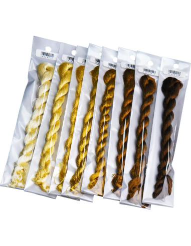 Hilo de Seda 100% Natural MINGGUXIUYI 8 Colores 110m