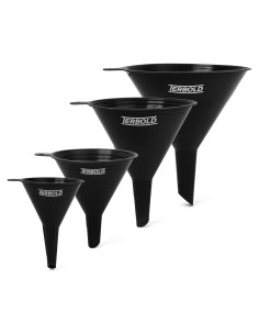 Juego de 4 embudos apilables Terbold - Plástico libre de BPA