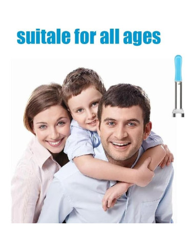 100 Piezas Consejos de Silicona para Limpiar Oídos Angelise