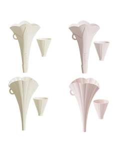 Embudo Plegable Silicona YIKANGHENG 4 Pcs Transferencia Líquidos