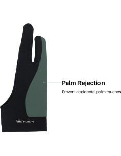 Guante de Rechazo de Palma Huion Mediano para Dibujo 2