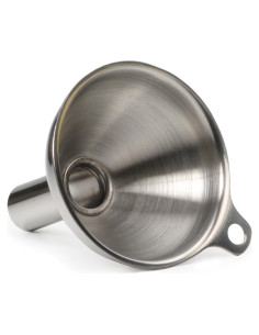 Embudo de Acero Inoxidable RSVP 6,35 cm Cuello Largo