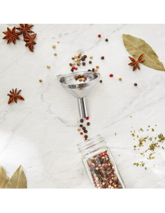 Embudo de Acero Inoxidable RSVP 6,35 cm Cuello Largo 2