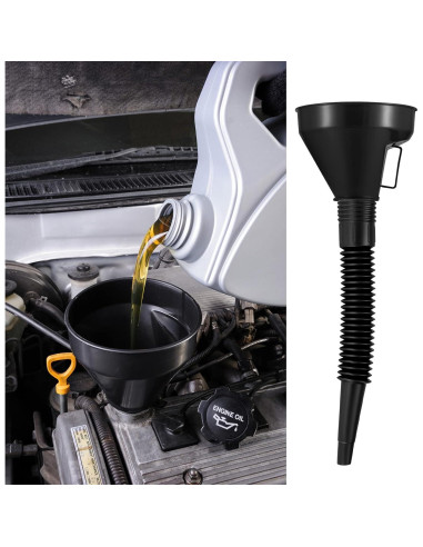 Juego de 6 embudos automotrices Zxglxinyao flexibles