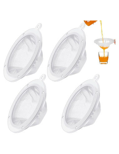 Colador de Malla Fina Cunhill 13 cm Nylon para Filtrar Alimentos