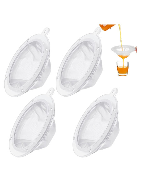 Colador de Malla Fina Cunhill 13 cm Nylon para Filtrar Alimentos