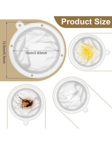 Colador de Malla Fina Cunhill 13 cm Nylon para Filtrar Alimentos