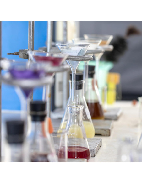 Embudo de Vidrio Borosilicato PATIKIL 120mm - Paquete de 2