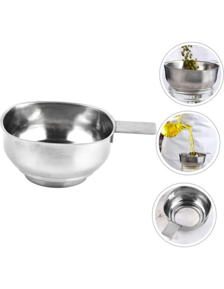 Embudo de Conservación Jojofuny Acero Inoxidable Boca Ancha