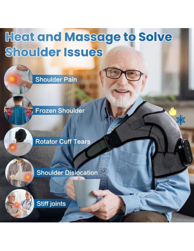 Funda Calentada para Hombro Hailixuan con Masaje y Calor