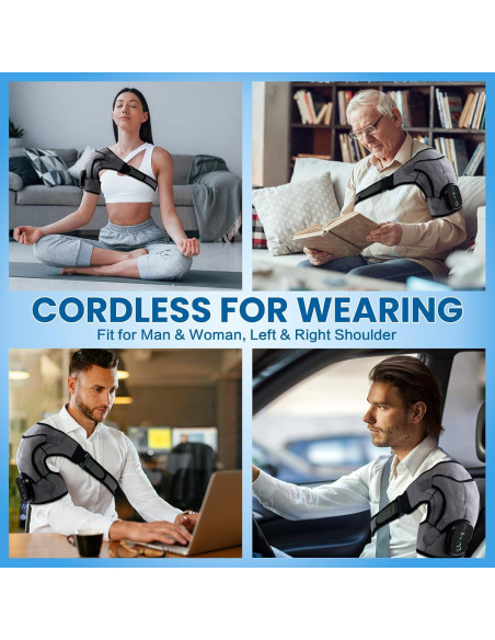 Funda Calentada para Hombro Hailixuan con Masaje y Calor
