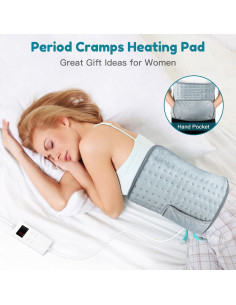 Almohadilla Térmica Eléctrica COCOBELA 30.5x61 cm 6 Niveles Calor 2