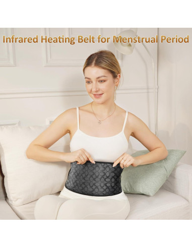 Almohadilla Térmica Infrarroja UTK 40x15cm 3 Niveles Calor