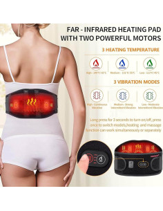 Cinturón Calentado Inalámbrico FEETMOR para Espalda 2