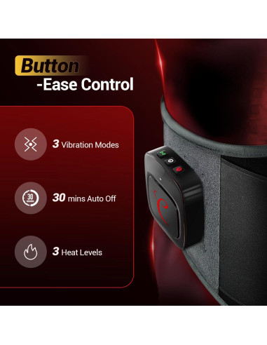 Almohadilla Calentadora Comfytemp Inalámbrica con Masajeador