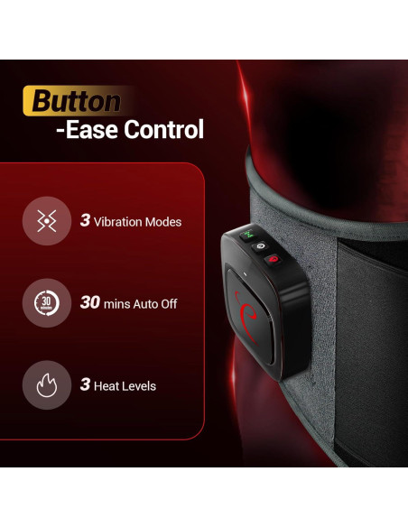 Almohadilla Calentadora Comfytemp Inalámbrica con Masajeador