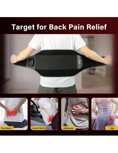 Almohadilla Calentadora Comfytemp Inalámbrica con Masajeador