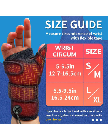 Faja térmica para pulgar Sticro con almohadilla - S/M