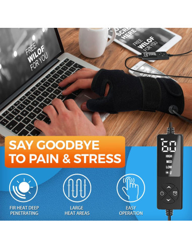 Faja térmica para pulgar Sticro con almohadilla - S/M