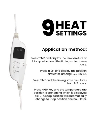 Calentador de Mesa de Masaje ForPro Extra Grande 31x72