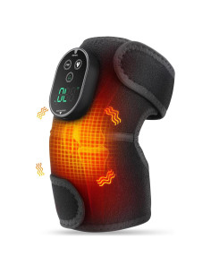 Masajeador de Rodilla Calentado FlareMore Inalámbrico 6 Niveles