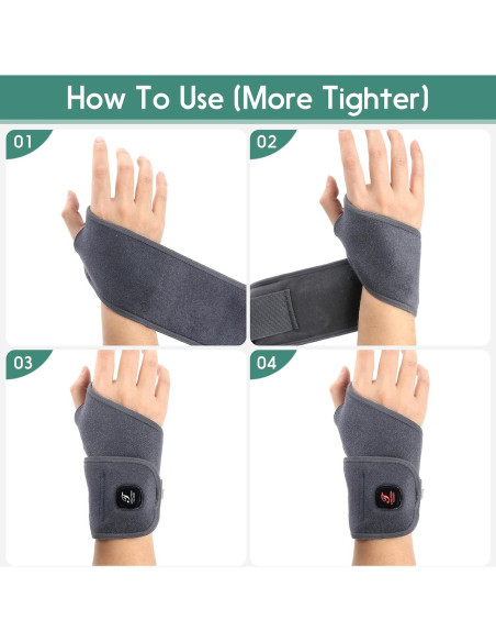 Funda Calentadora de Muñeca Telepepe 3000mAh 3 Niveles